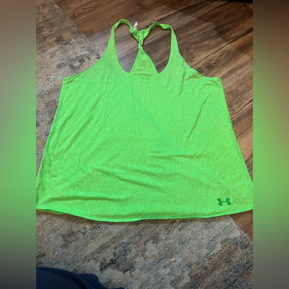 Under Armour Women's Vibrant Green Tank Top